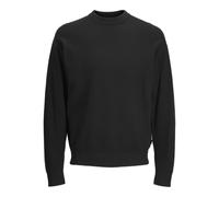 JACK & JONES Jorscott Knit Crew Neck Jersey de Punto, Negro, L para Hombre