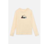 Jack & Jones Jorskull Nature Tee Ls Crew Neck Sn Jnr 16A Blanco