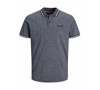 JACK & JONES Jortons Polo SS Sn, Blazer Azul Marino/Ajuste: Reg, XS para Hombre