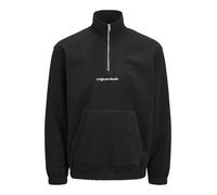 JACK & JONES Jorvesterbro - Forro polar con cremallera, Negro, XL