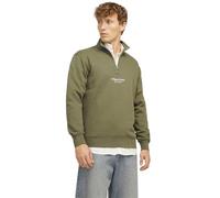 JACK & JONES Jorvesterbro-Sudadera con Cremallera Hn Noos, Calamata, M para Hombre