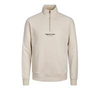 Jack & Jones Jorvesterbro - Sudadera Con Cremallera Suéter, Hombre, Beige, XL