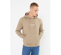 Jack & Jones JORVESTERBRO SWEAT HOOD NOOS L Gris