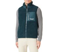 JACK & JONES Jorvesterbro Teddy Body Warmer Sn Chaleco para hombre, Magical Forest, L