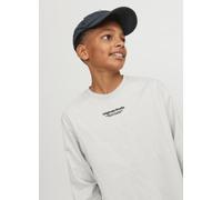 Jack & Jones Jorvesterbro Tee Ls Crew Neck Jnr 10A Blanco