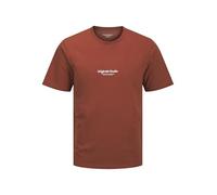 JACK & JONES Camiseta 'JORVesterbro' cognac, Talla S