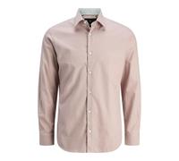 JACK & JONES Jprblabarnes Detail Dobby L/S Shirt Sn, Adobe Rose., M