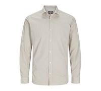 JACK & JONES Jprblablackpool Stretch Shirt LS Aw24 Sn Camisa Casual, Amarillo Mineral, M Hombres
