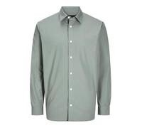 JACK & JONES Jprblabushwick Stanley Camiseta L/S Sn Camisa de Manga Larga, Verde ágave, M Hombres