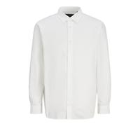 JACK&JONES JPRBLABUSHWICK Stanley Shirt L/S SN, Camisa Hombre, Bright White/Fit:Solid,