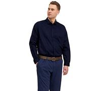 Jack & Jones Jprblacardiff Camiseta L/S Ps Noos Camisa, Hombre, Blazer/Fit: Corte Holgado, 6XL Grande