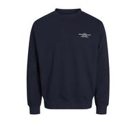 JACK&JONES JPRBLACHAD Branding Sweat Crew Neck SN Sudadera, Night Sky, XL para Hombre