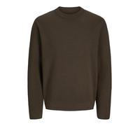 JACK & JONES JPRBLAMILANO Stitch Knit Crew Neck SN, Slate Black., S