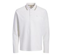 JACK & JONES Jprblualves LS Polo, Cloud Dancer, XL