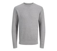 JACK & JONES Jprblubarkley Knit Crew Neck Ch, Gris, XXL