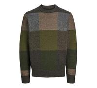 JACK & JONES Jprblugingham Knit Crew Neck Jersey de Punto, Deep Depths, S para Hombre