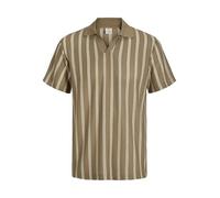 JACK & JONES Jprbluharry SS Split Neck Polo, Elmwood, L