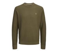 JACK & JONES Jprblurex Knit Crew Neck, Color Gris, L para Hombre