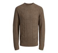 JACK & JONES Jprblusean Knit Cable Crew Neck Sn Jprbluson, Bola de Malta, M para Hombre