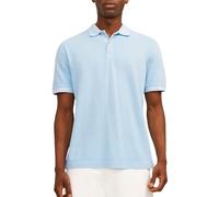 JACK & JONES Jprbluwilliam Wash SS Polo, Azul (Cerulean), M para Hombre