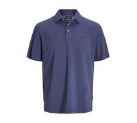 JACK & JONES Jprbluwilliam Wash SS Polo, Azul marítimo, XL para Hombre