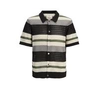 JACK & JONES Jprbluwilmer Knit Button Through Polo SS KnitButton, Cuatro Hojas Clover, XL para Hombre