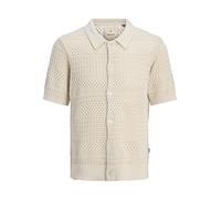 JACK & JONES Jprbluwilmer - Polo para Hombre, Leche de Almendra, S