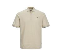 JACK & JONES Jprbluwin Polo SS Noos, Fields of Rye/Fit:reg W. Blanco, XS Hombres