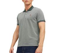 Jack & Jones JPRBLUWIN Polo SS Noos, Polo de los Hombres, Sycamore/Fit:REG/Whisper White, XXL