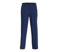 JACK & JONES Jprbushwick Harry Trouser Relaxed Fit Pantalones de Traje, Azul Medieval. Ajuste: Relajado, 48 para Hombre