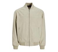 JACK & JONES Jprccfrank Bomber Jacket, White Pepper, L Hombres