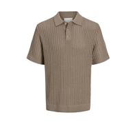 JACK & JONES Jprccjoel - Polo de Punto para Hombre, Crudo, S