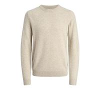 Jack & Jones Jprcclambswool - Punto de Punto para Hombre, Forro Plateado., XL