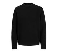 JACK & JONES Jprccmilano Stitch Knit Crew Neck Sn Hombre, Negro, M