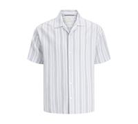 JACK & JONES Jprccmontana Dobby Resort S/S Shirt Sn, Costa del Pacífico, XL Hombres