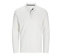 JACK & JONES Jprccrodney LS Polo, Cloud Dancer, S