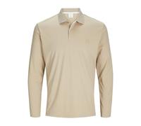 JACK & JONES Jprccrodney LS Polo, Fields of Rye, M (Pack de 2) para Hombre