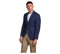 JACK & JONES Jprfranco Blazer Noos Chaqueta de Traje (FR/ES, Números, 56, Regular, Regular, Dark Navy)