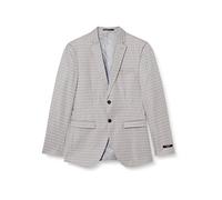 JACK & JONES Jprfranco Check Blazer Chaqueta de Traje, Roble Petrified/Checks: Super Slim Fit, 48 Hombres