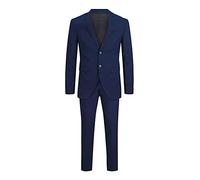 JACK & JONES JPRFRANCO SUIT NOOS, Traje para Hombre, Medieval Blue Fit:SUPER SLIM FIT, 54