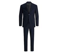 Jack & Jones Jprfranco Suit PS Traje, Black, 72 de los Hombres
