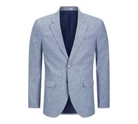 JACK & JONES Jprriviera Linen Blazer Slim Fit Sn, Azul náutico, 56 Hombres