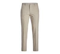 JACK & JONES Jprriviera Linen Trouser Slim Fit Sn Jnr, Beige, 110 cm Hombres