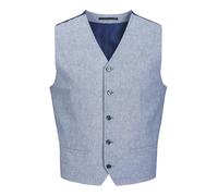 JACK & JONES Jprriviera Linen Waistcoat, Azul náutico, 50 Hombres