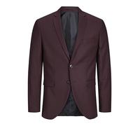 JACK & JONES Jprsolaris Blazer Noos Sakko, Winetasting/Fit:Super Slim Fit, 56 para Hombre