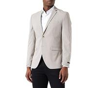 JACK&JONES JPRSOLARIS Check Blazer SN Chaqueta de Traje, White Pepper/Checks:Super Slim FIT, 50 para Hombre