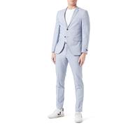 JACK & JONES Jprsolaris Check Suit Traje, Troposphere, 48 para Hombre