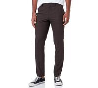 JACK&JONES JPRSOLARIS Check Trouser SN, Pantalones de Traje Hombre, Chocolate Torte/Checks:Super Slim FIT,