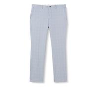 JACK&JONES JPRSOLARIS Check Trouser SN, Pantalones de Traje Hombre, Troposphere/Checks:Super Slim FIT,