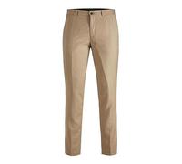 Jack & Jones JPRSOLARIS Trouser Noos, Pantalones de Traje de los Hombres, Curds & Whey/Fit:Super Slim FIT, 52